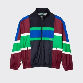 03655 Lacoste Mixed Material Colourblock Sportsuit Jacket