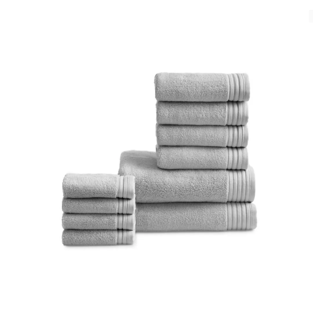 10-Piece Hotel Style Egyptian Cotton Towels