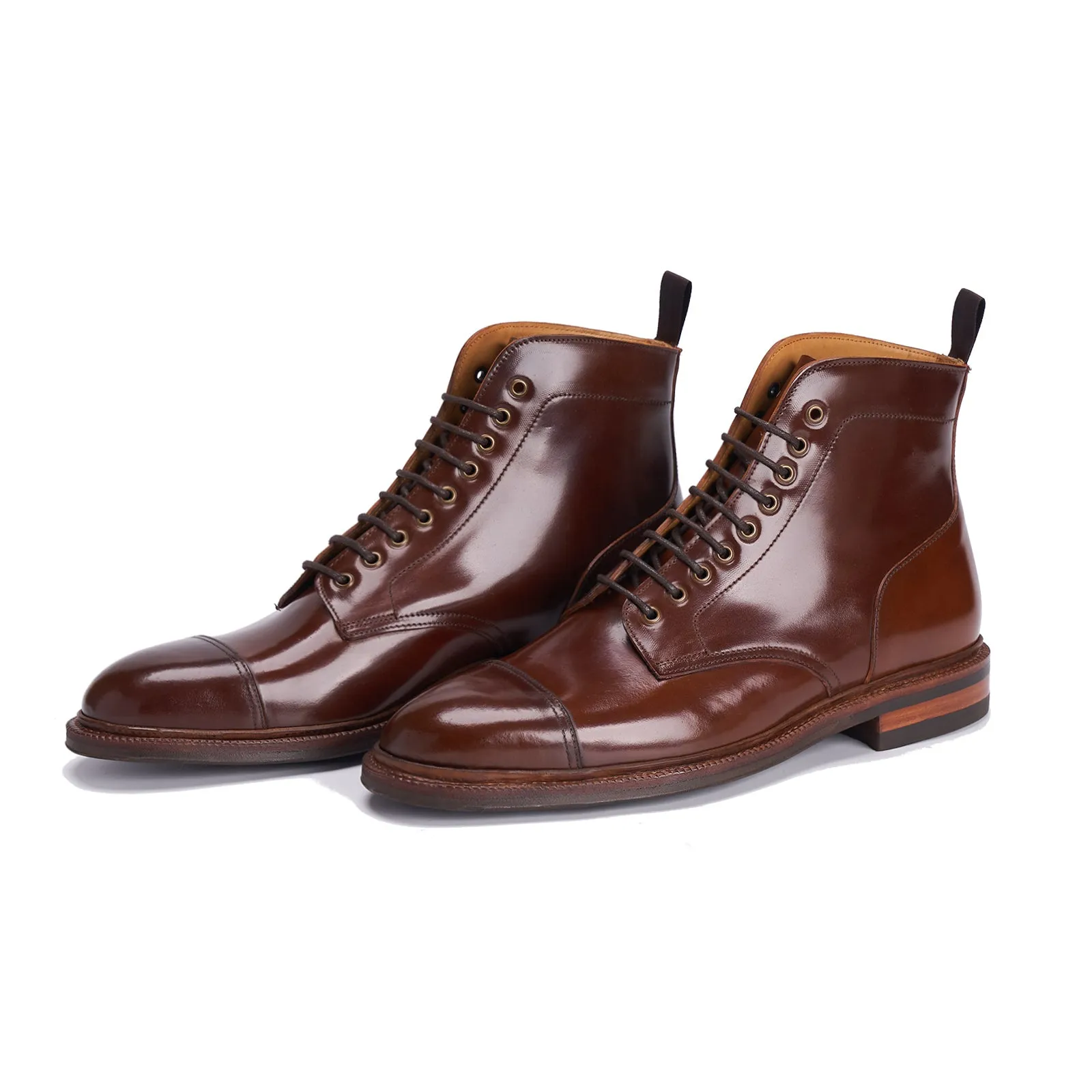 101387 - BROWN SHELL CORDOVAN - E