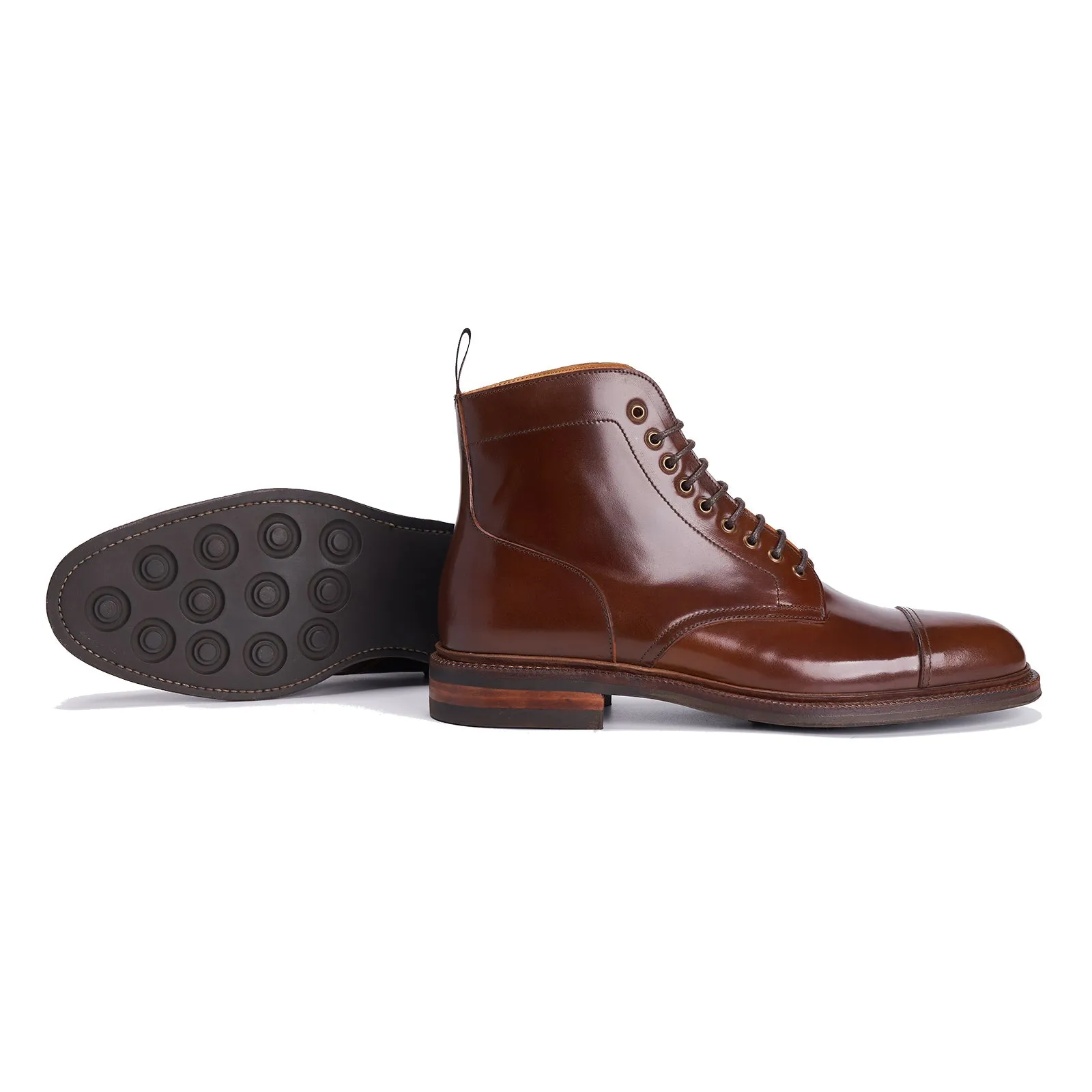 101387 - BROWN SHELL CORDOVAN - E