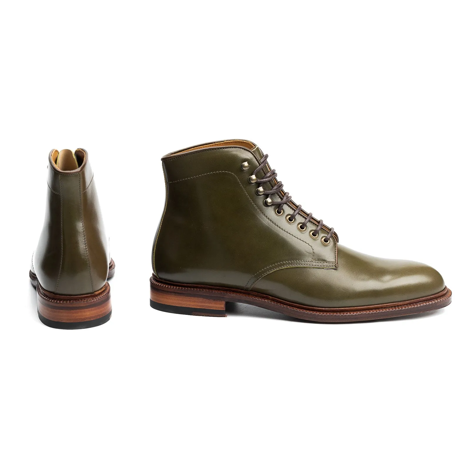 101637 - OLIVE SHELL CORDOVAN - E