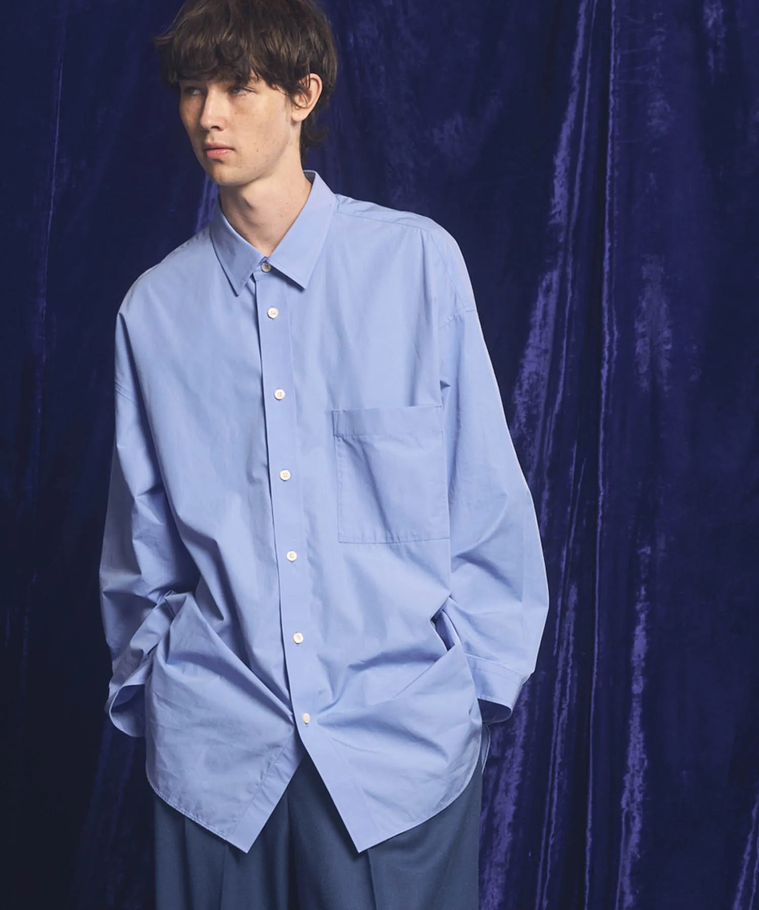 120/2 Suvin Cotton Typewriter  Prime-Over Shirt Coat