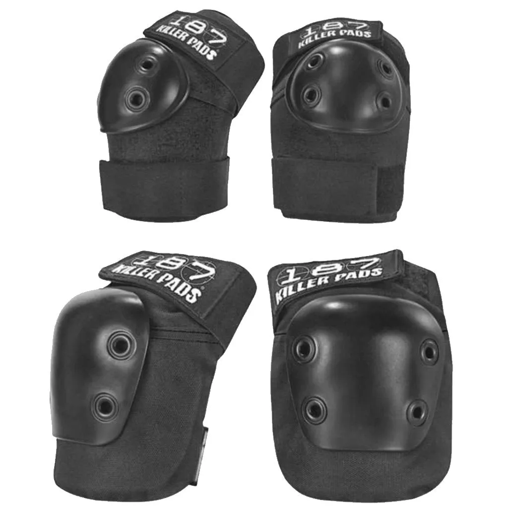 187 Killer Pads Combo Pack Black- Protecciones