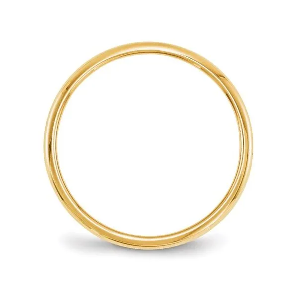 2MM Yellow Gold Wedding Band