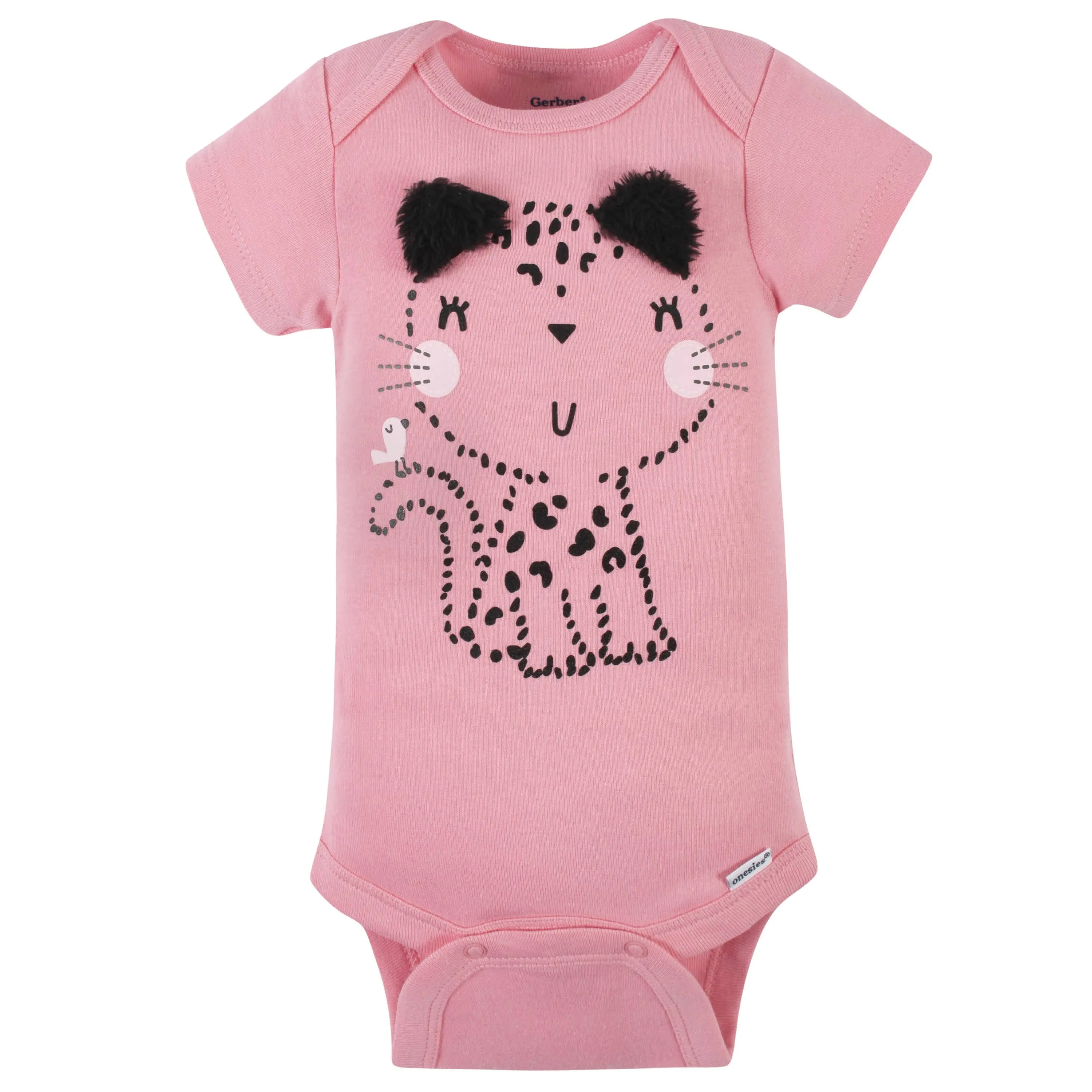 6-Piece Baby Girls Leopard Onesies Bodysuit and Sleep 'N Play Set