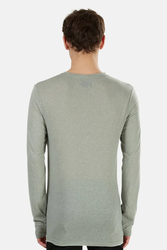 66 Long Sleeve Tee Military Green