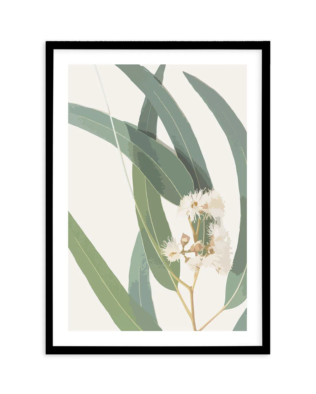 Abstract Eucalyptus II Art Print