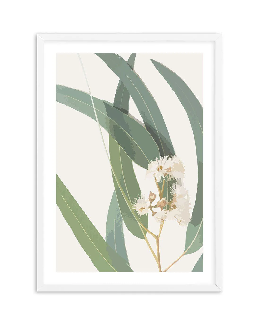 Abstract Eucalyptus II Art Print