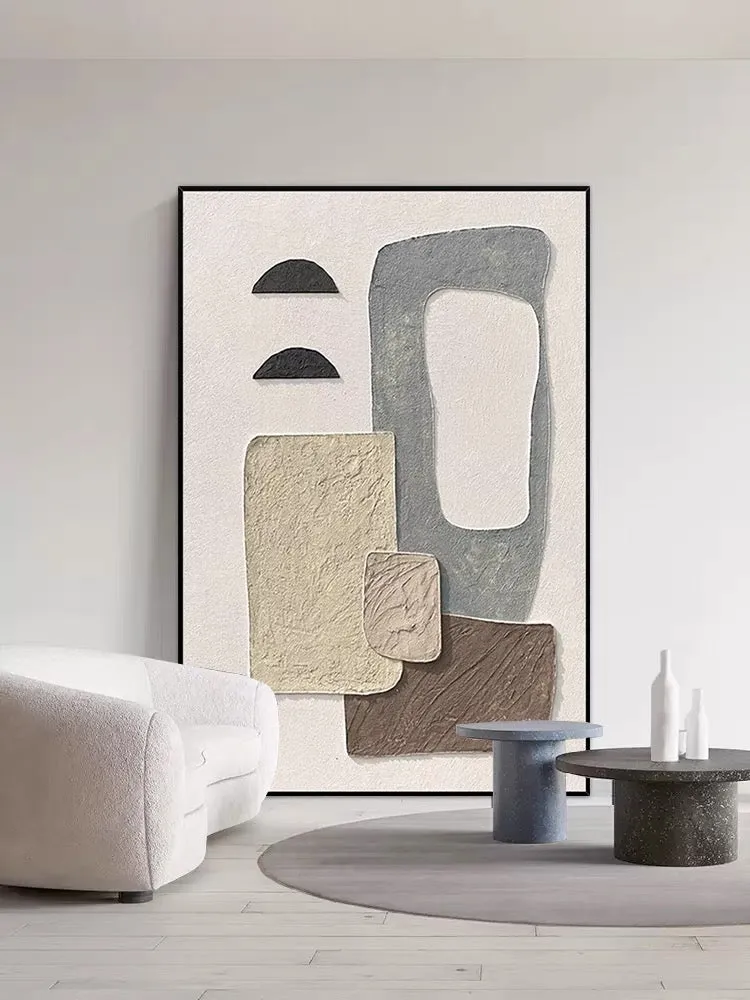 Abstract Style Textured Wall Art