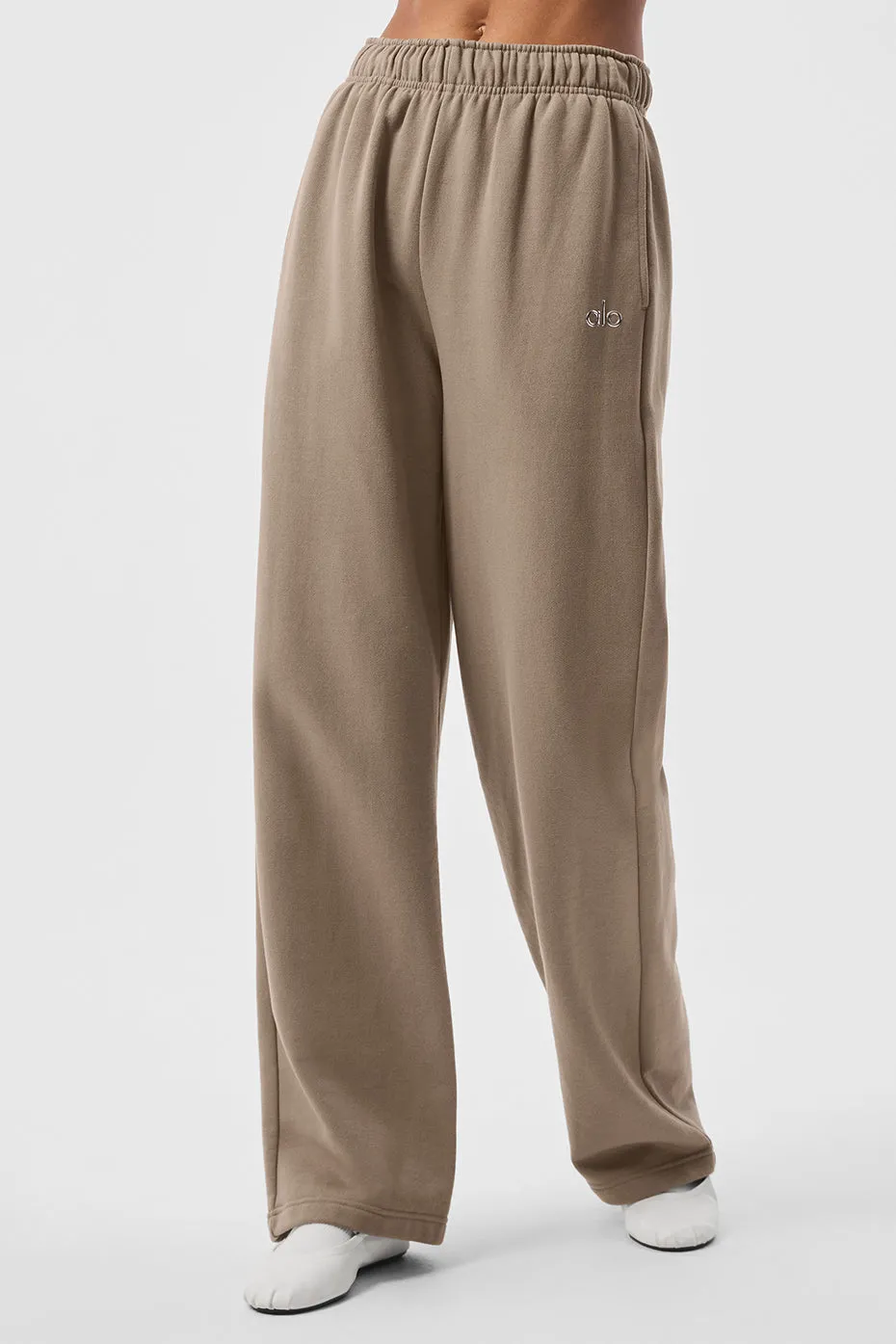 Accolade Straight Leg Sweatpant - Gravel