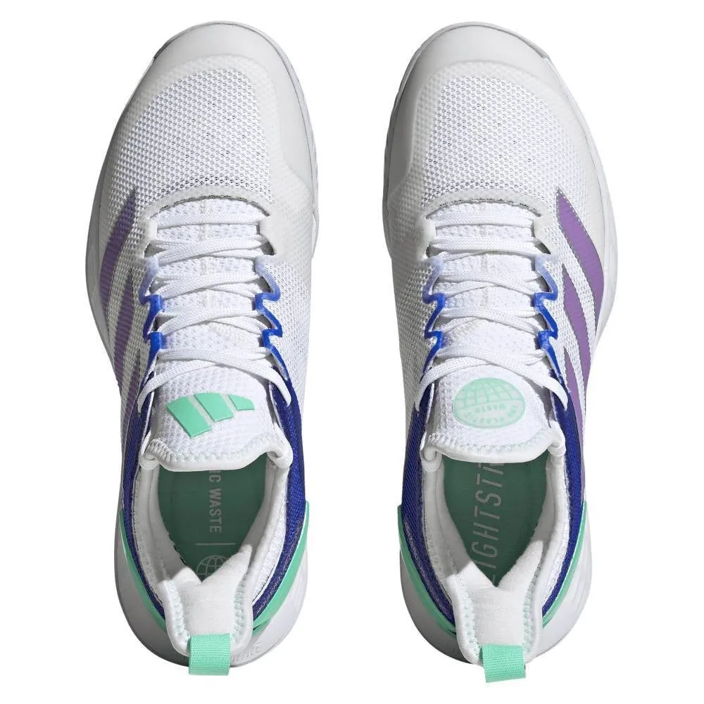 adidas adizero Ubersonic 4 Women's Tennis Shoe (White)