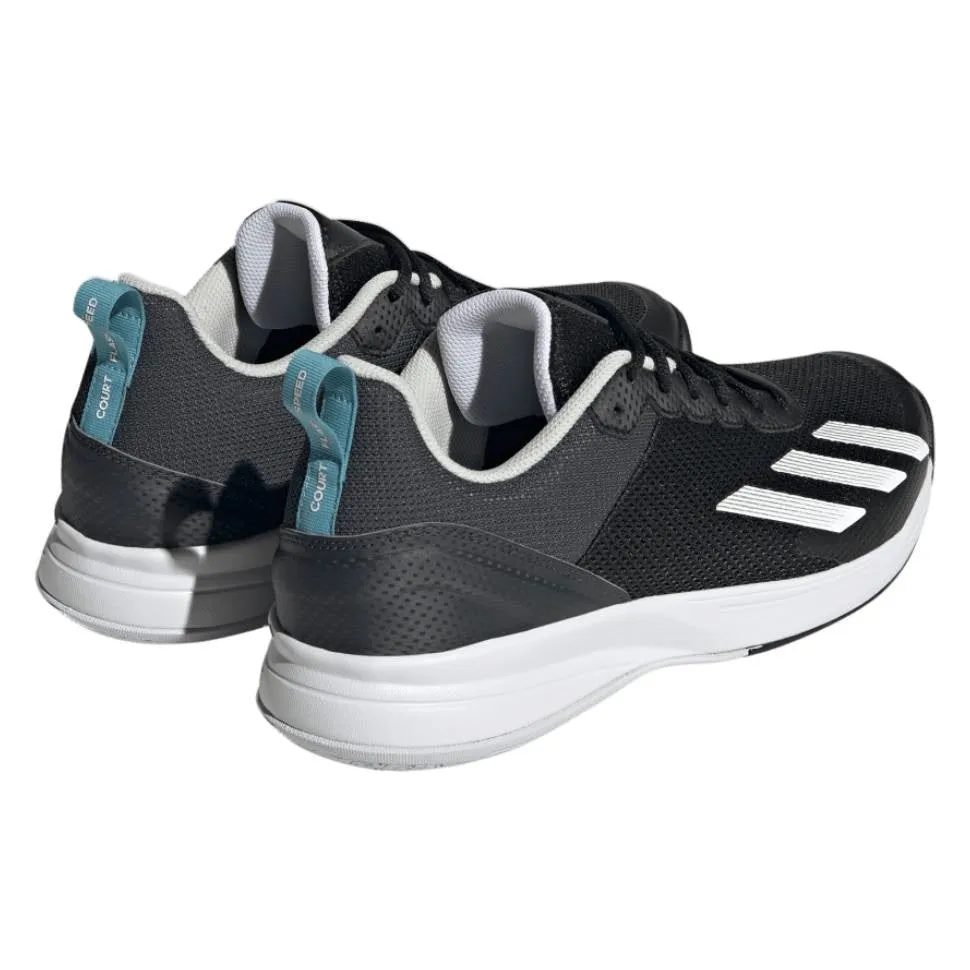 adidas Courtflash Speed Men's Tennis Shoe (Black/White)