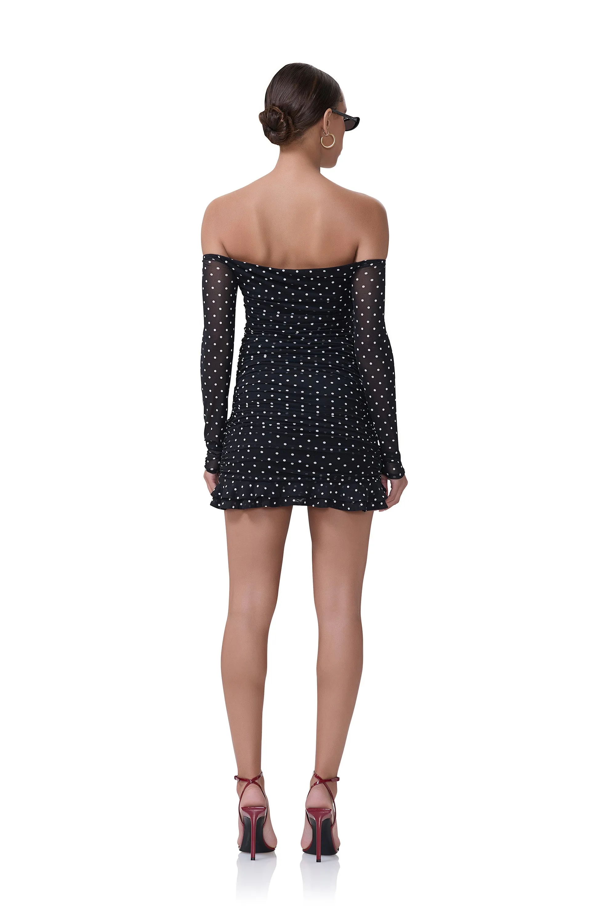 Adrian Dress - Noir Dot