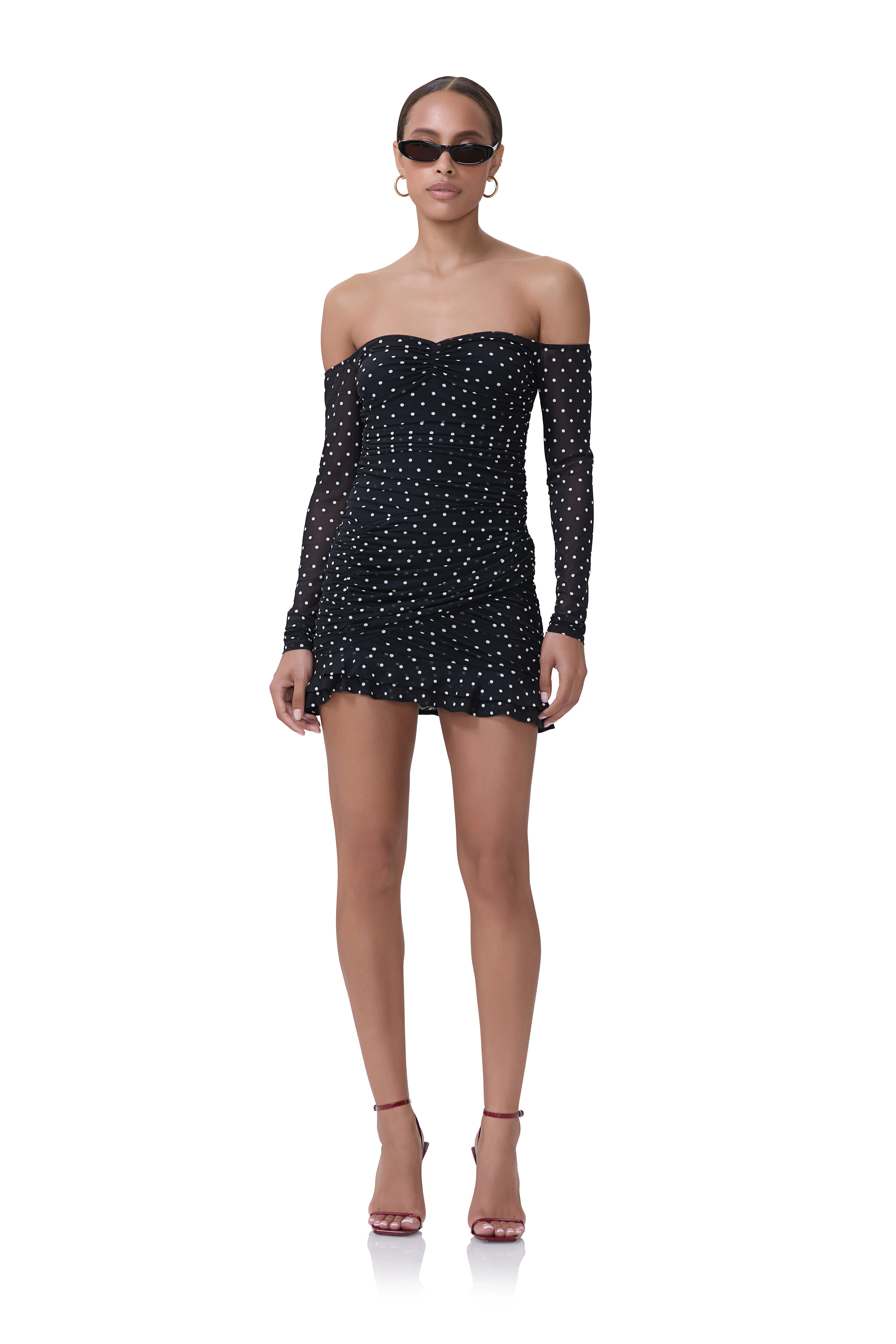 Adrian Dress - Noir Dot