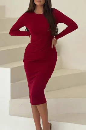 After Dark Dress - Red