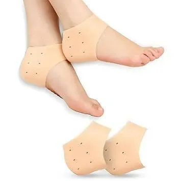 Anti Crack Silicone Half Gel Heel And Foot Protector Moisturizing Socks for Foot Care for Women