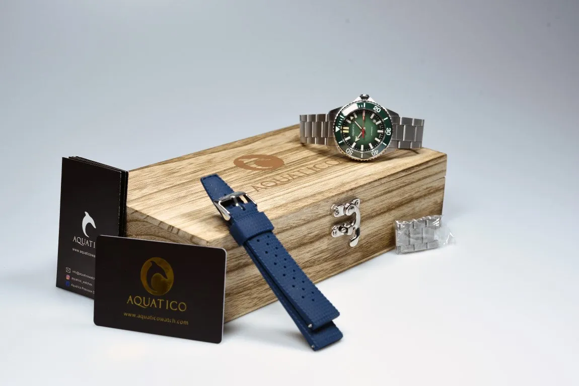 Aquatico Super Ocean Green Dial T100 PT5000 (Pre-owned)