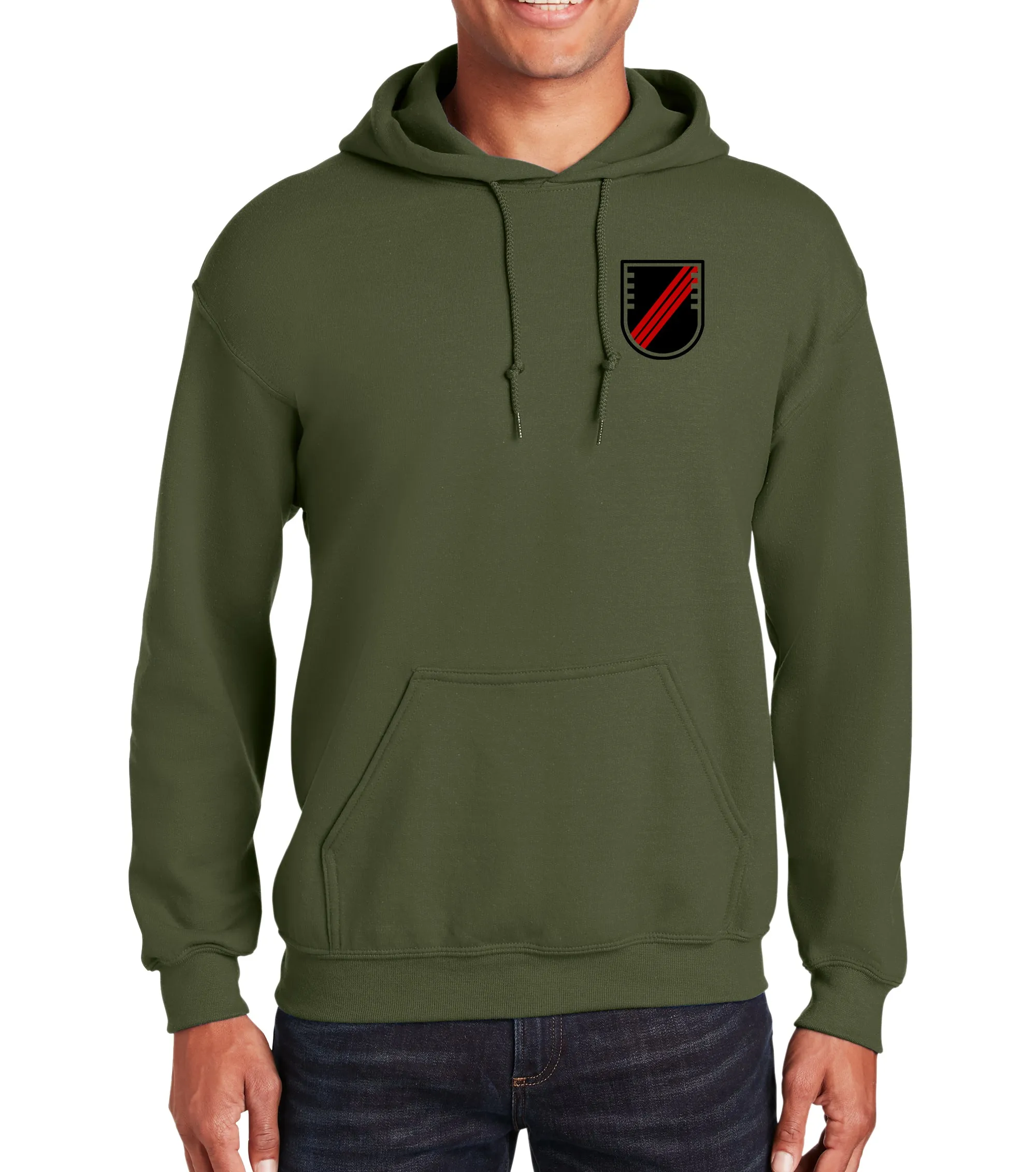 Archangel 6 4th Unisex Hoodie Sweatshirt. Black Design. This sweatshirt is NOT approved for PT.