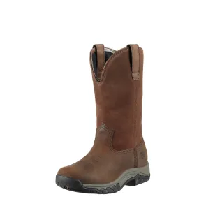 Ariat Women's Terrain Pull-on H2O Boot - Distressed Brown