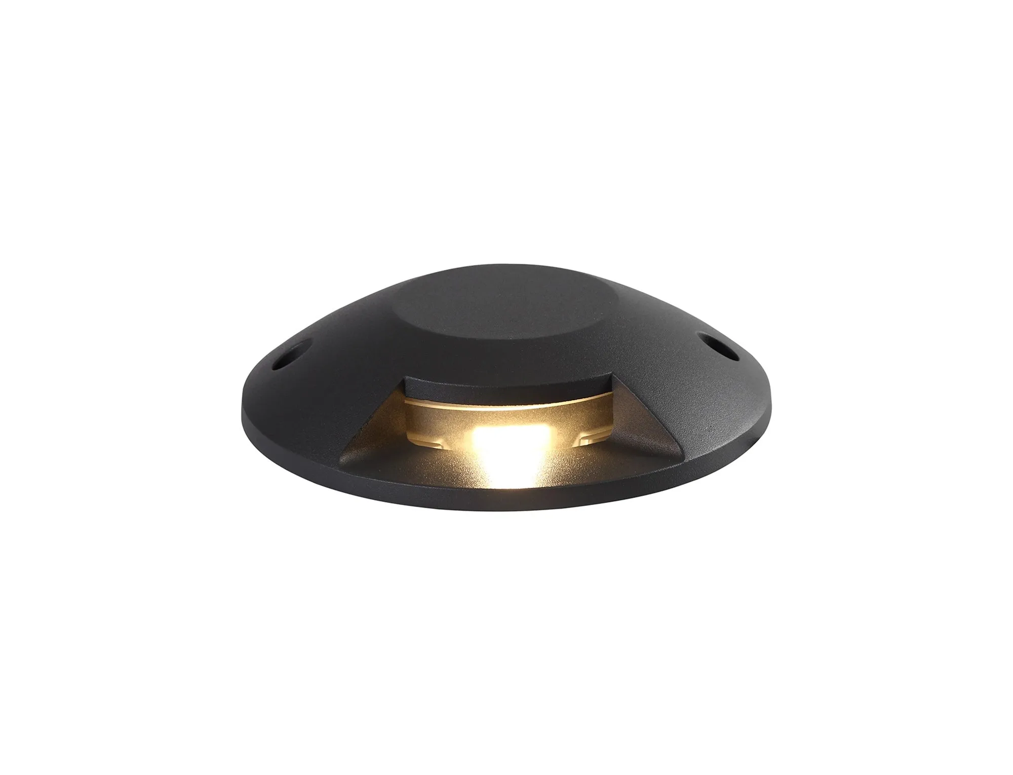 Asebey - Above Ground Driveover 4/2/1 Light, 4 x 3W LED, 3000K, 256lm, IP67, IK10, Anthracite, 3yrs Warranty