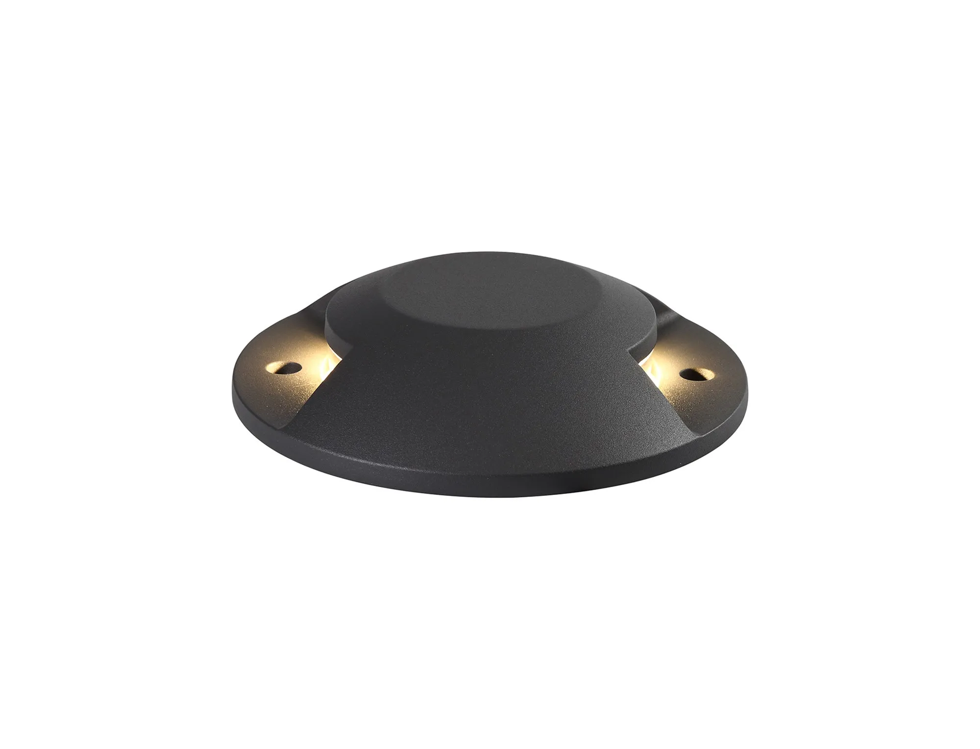 Asebey - Above Ground Driveover 4/2/1 Light, 4 x 3W LED, 3000K, 256lm, IP67, IK10, Anthracite, 3yrs Warranty