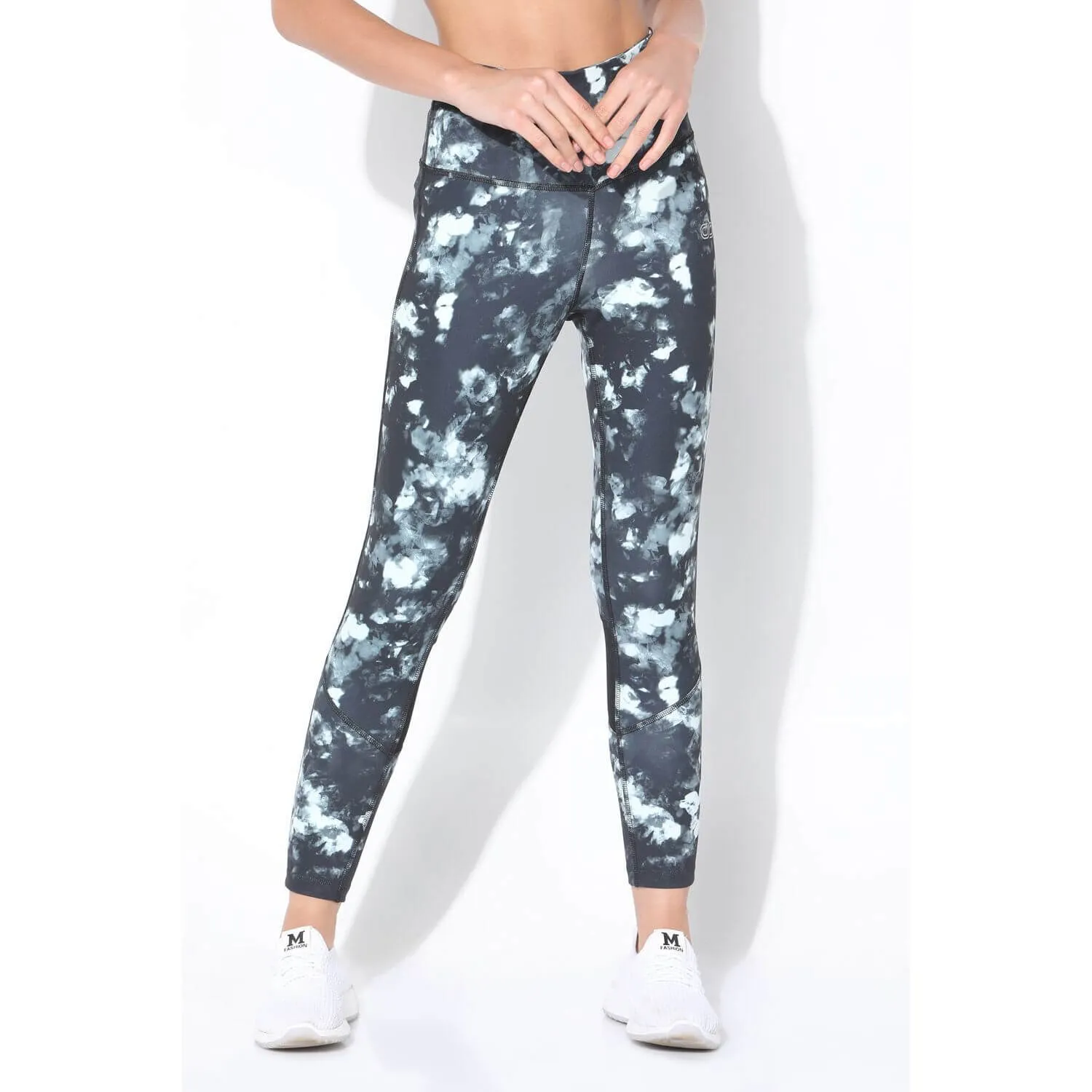 Ath Perform High Waist 7/8 Leggings Dark Blossom