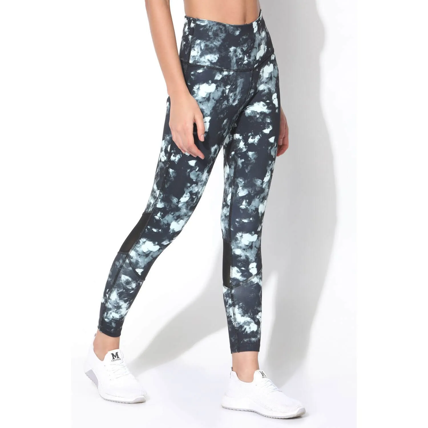 Ath Perform High Waist 7/8 Leggings Dark Blossom