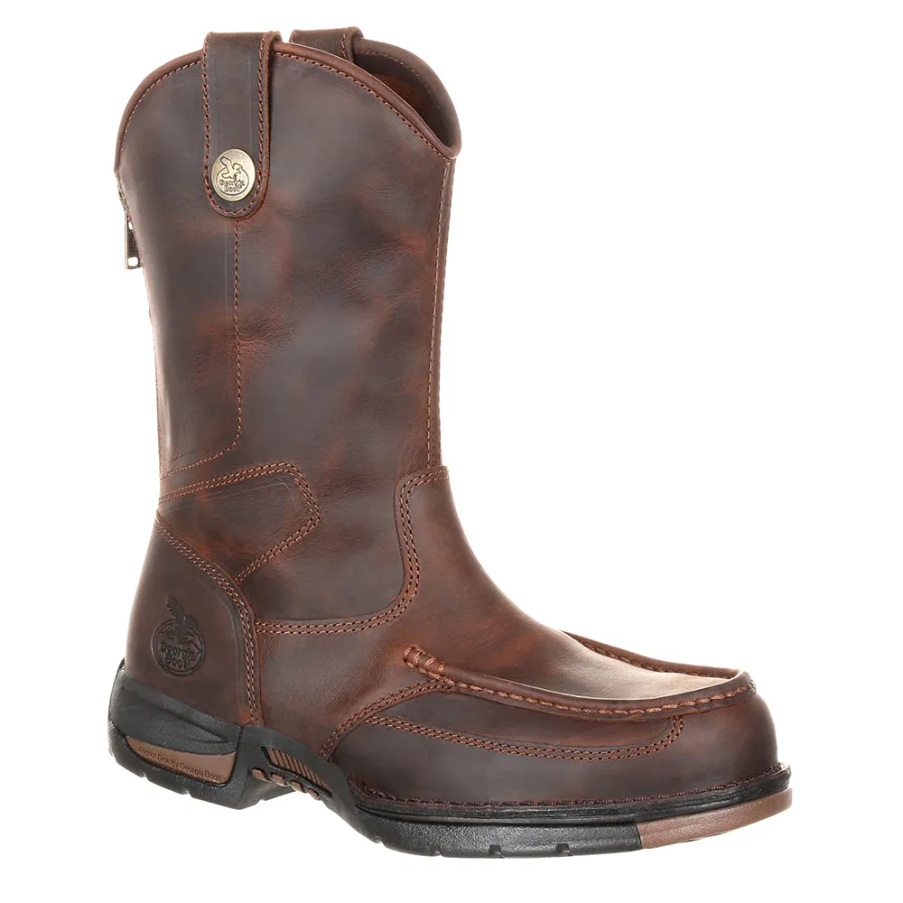 Athens EH Back Zip Work Boots