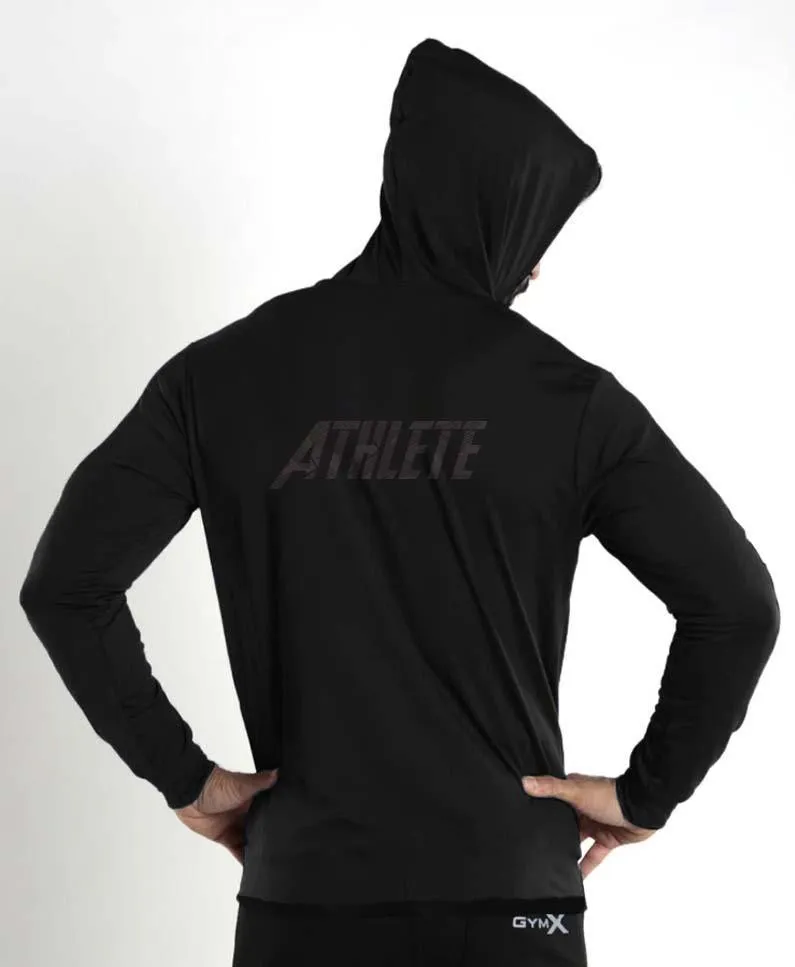 Athlete Camo  Black Hoodie - Sale