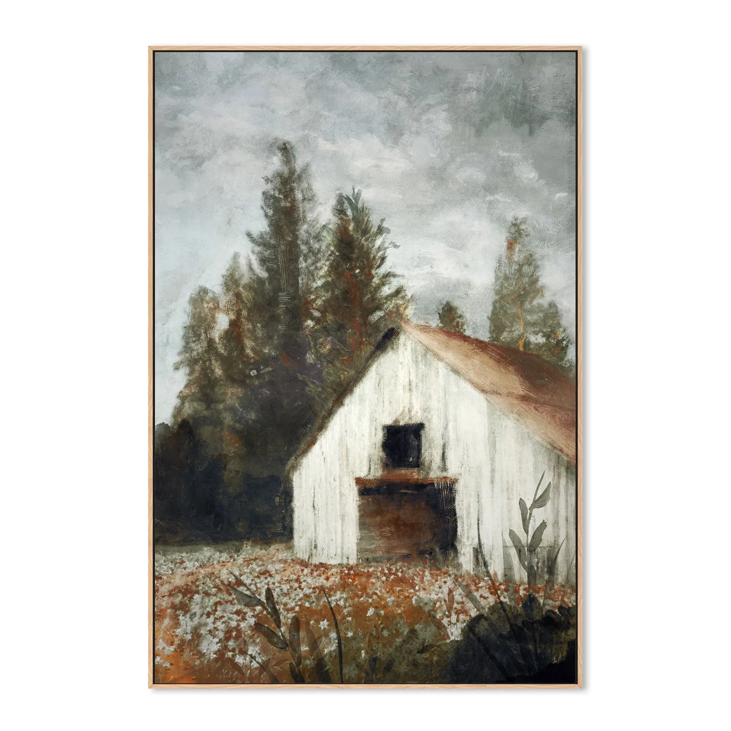 Autumn Farmhouse, Style B , By Nina Blue