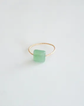 Aventurine Serenity ring