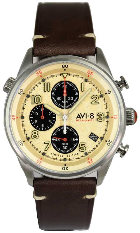 AVI-8 Flyboy Royal British Legion Tri-Service Chronograph Nairobi Limited Edition AV-4102-RBL-04 (Pre-owned)