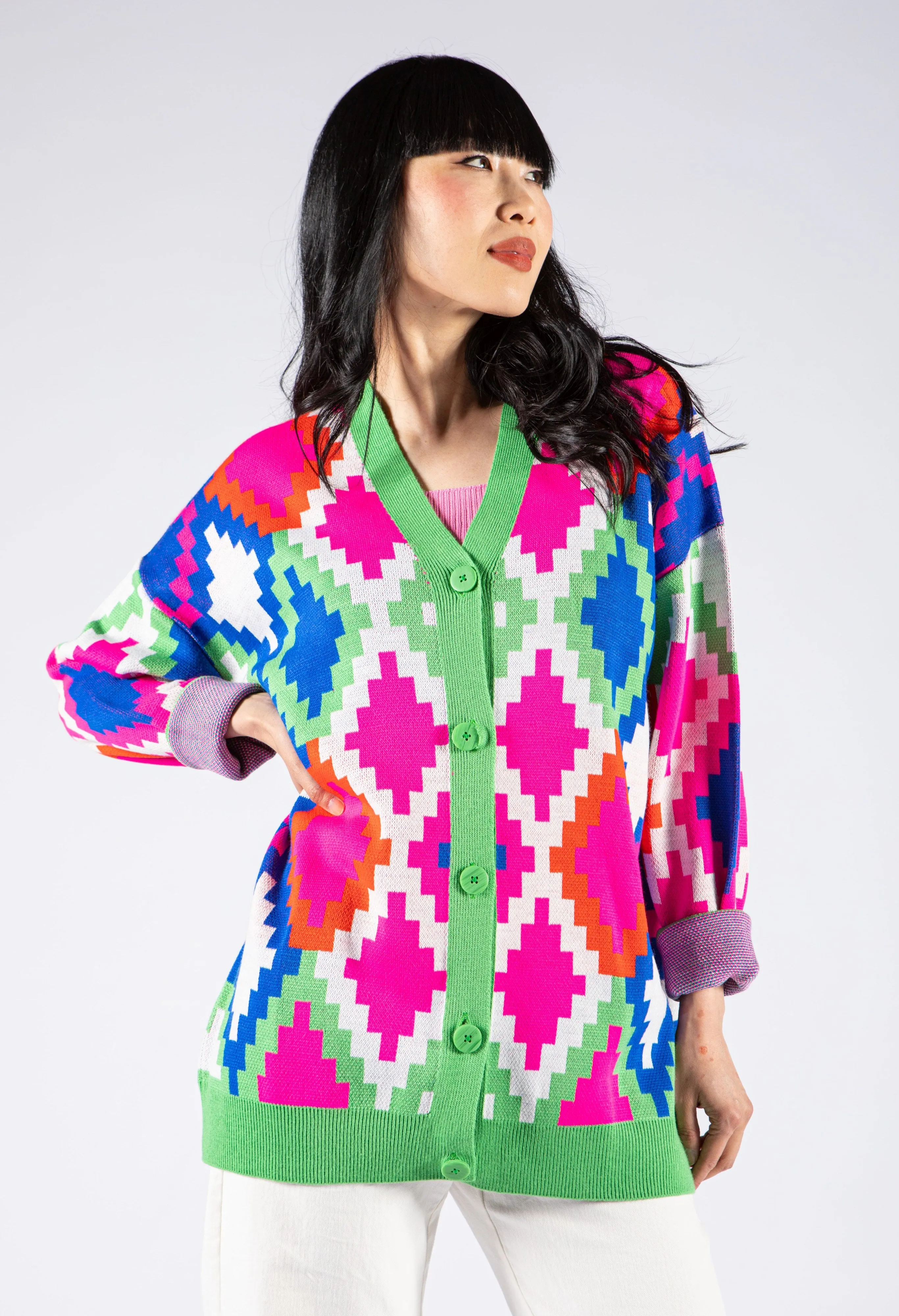 Aztec Pattern Cardigan