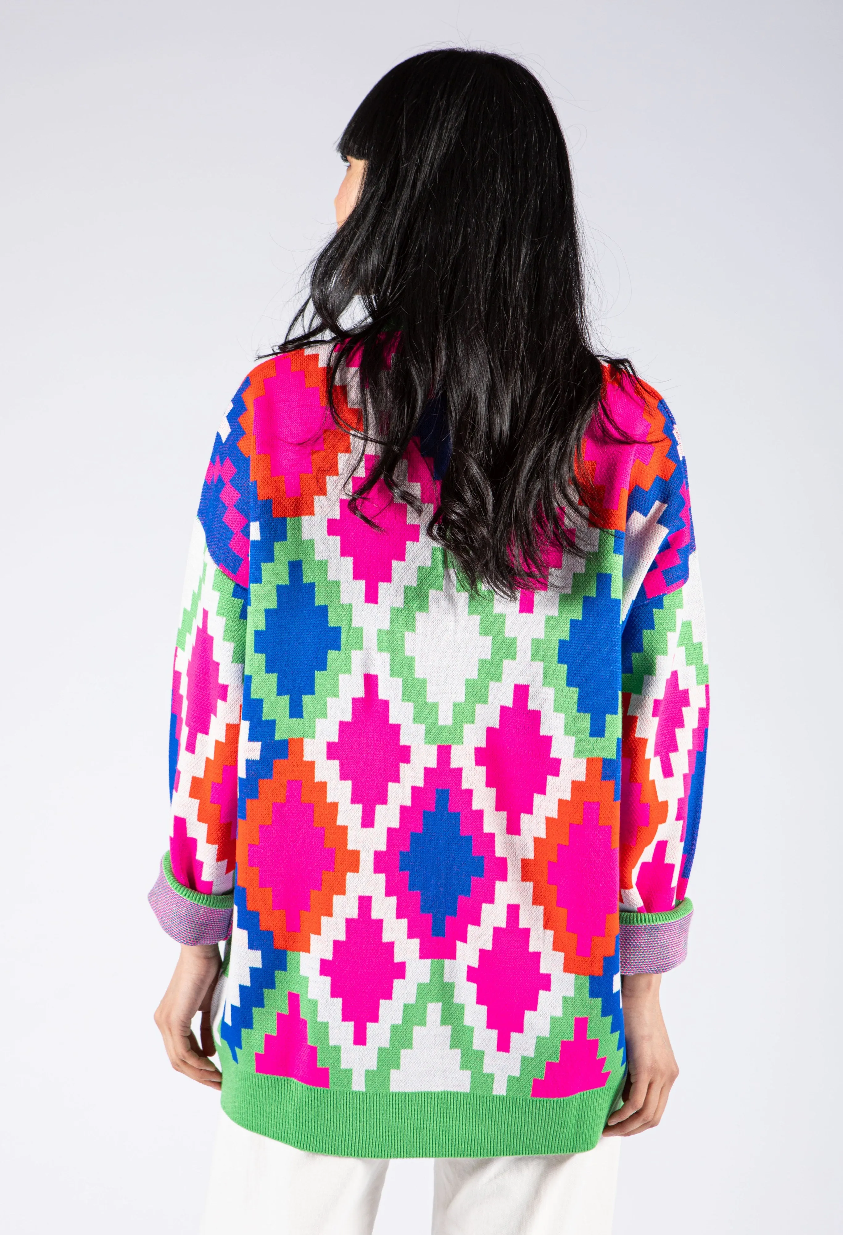 Aztec Pattern Cardigan