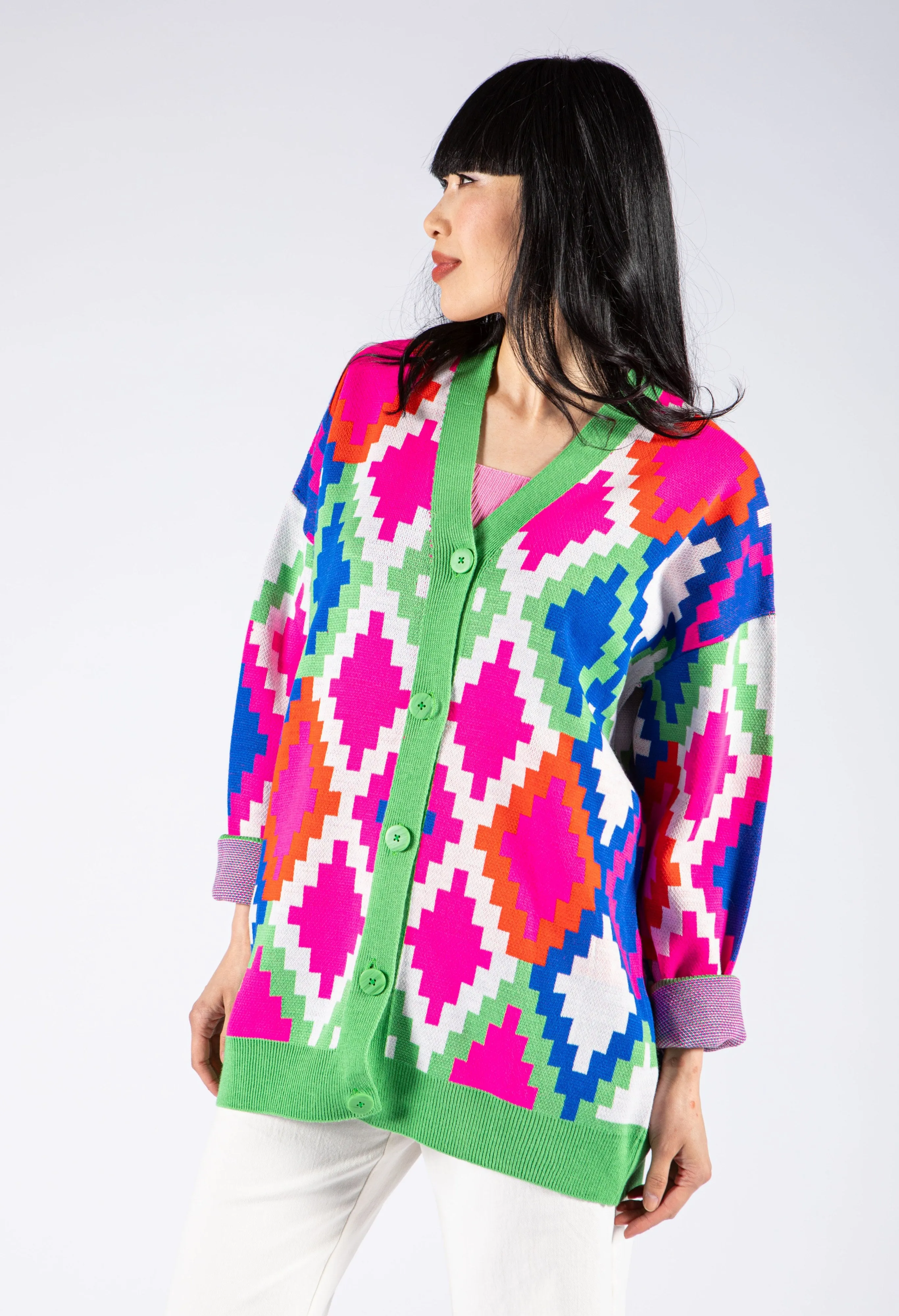 Aztec Pattern Cardigan