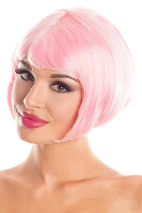 Baby Pink Bob Party Wig