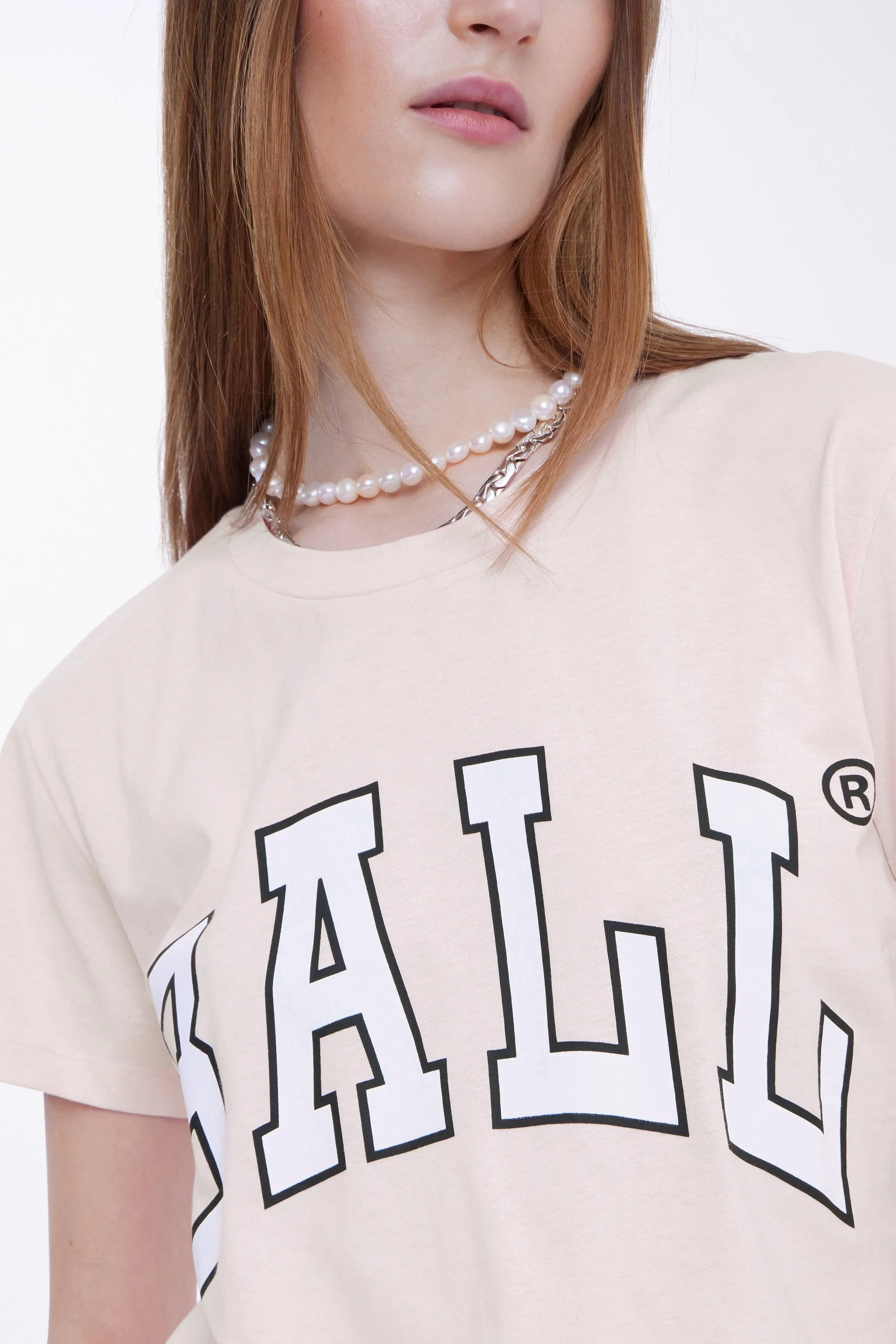 Ball - R. David Womens T-Shirt - 204303 Milkshake