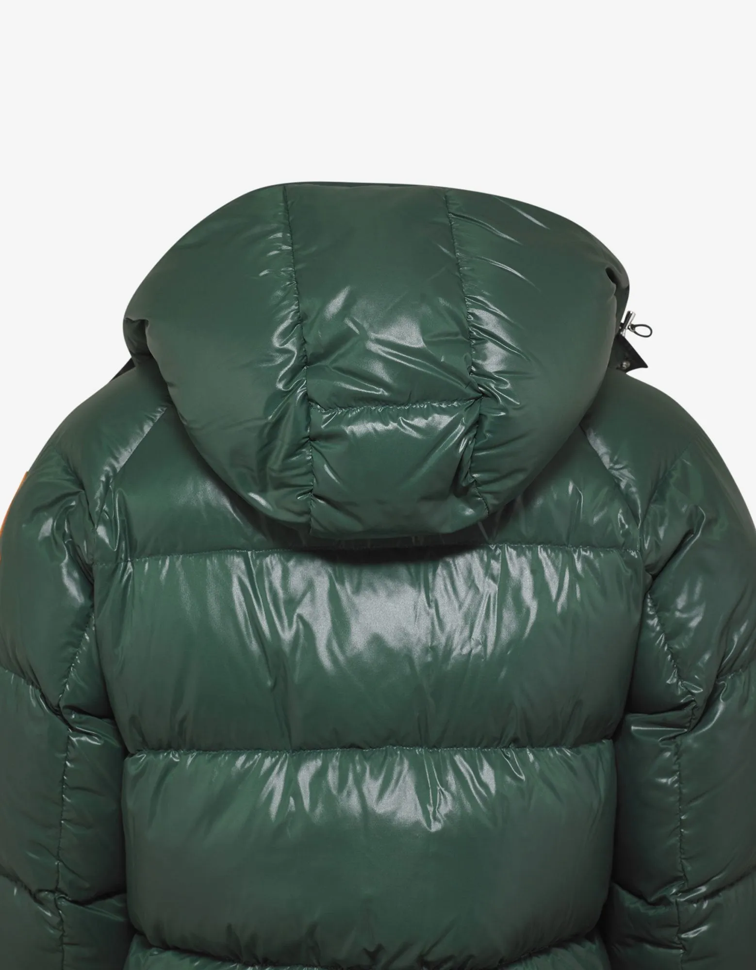 Barthet Green Nylon Down Jacket