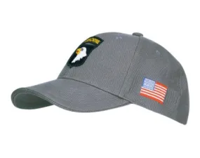 Baseball Cap 101st Airborne Grijs