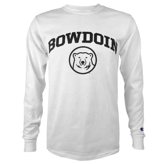 Basic Bowdoin Long-Sleeved Tee from Champion