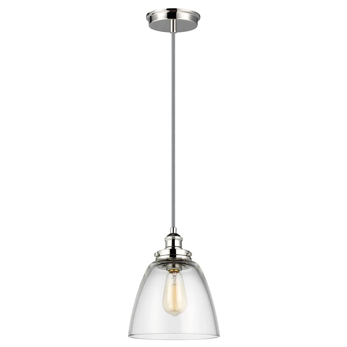 Baskin 1 Light Pendant - Various Size & Finish