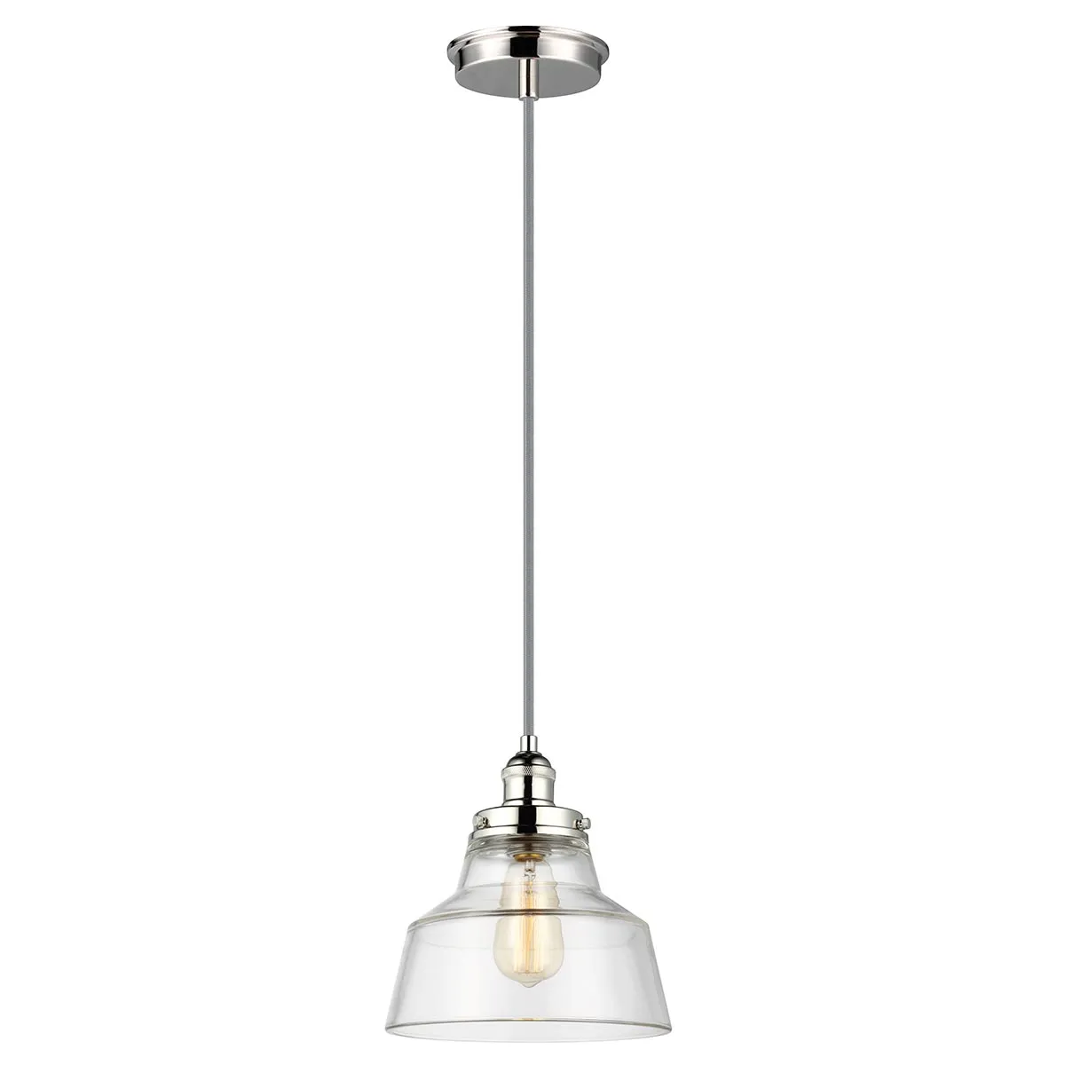 Baskin 1 Light Pendant - Various Size & Finish