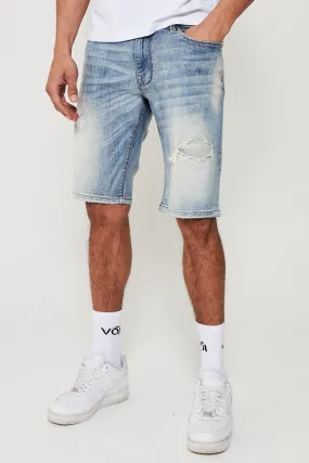 Bellgrave Denim Short - Ice Blue