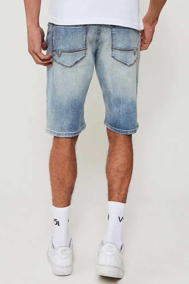 Bellgrave Denim Short - Ice Blue