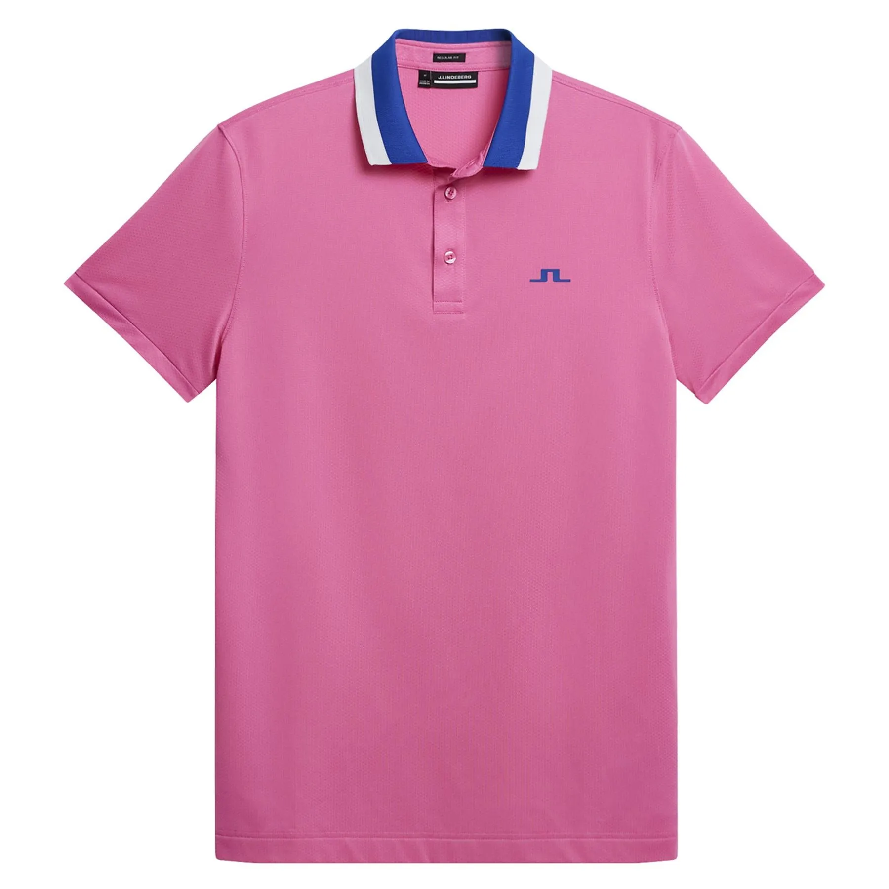 Benji Regular Tech Mesh Polo Azalea Pink - SU23