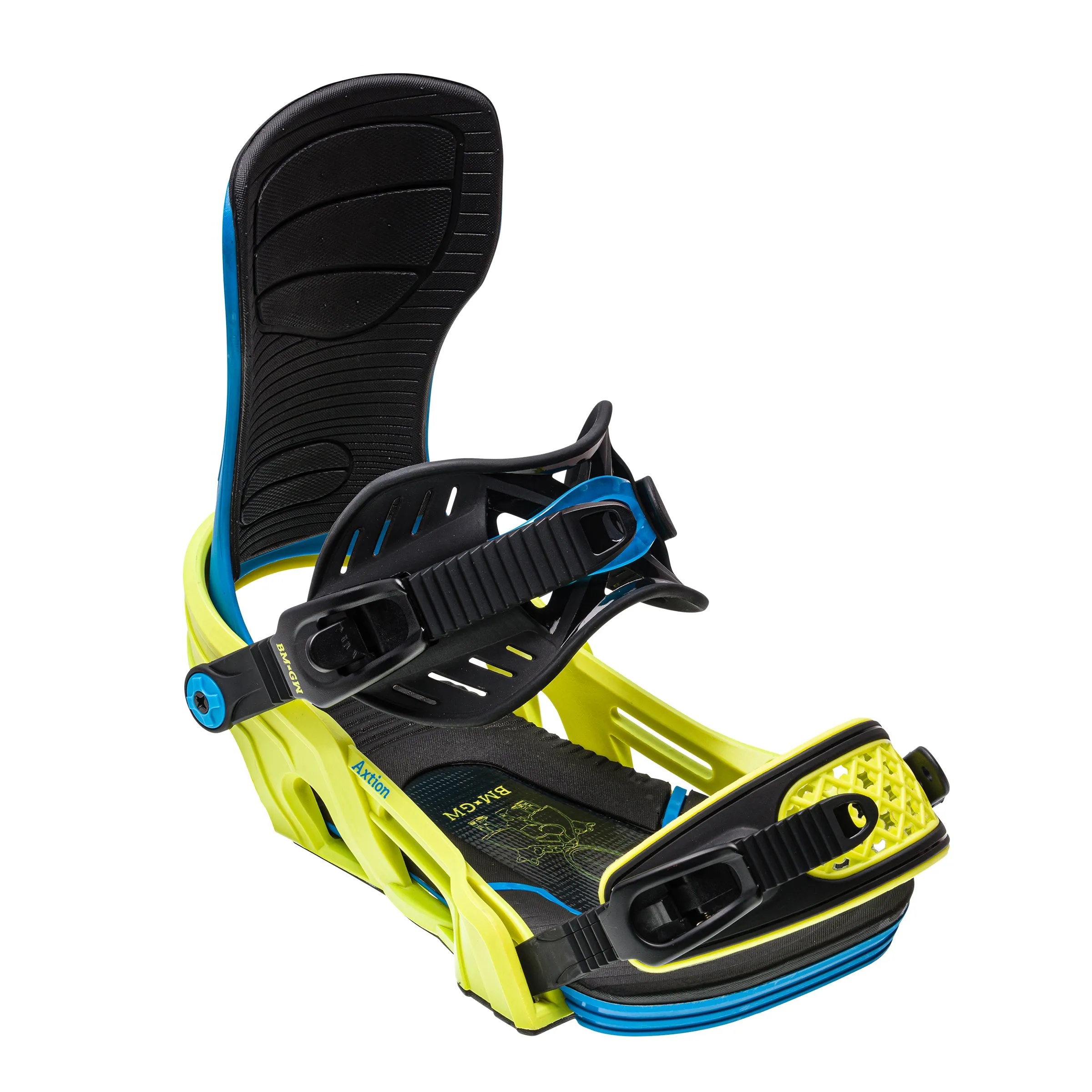 Bent Metal Axtion Mens Snowboard Bindings Mens 2024