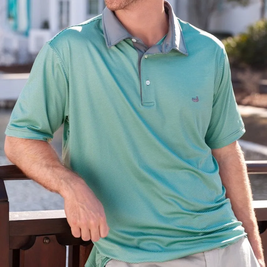 Bermuda Performance Polo - Hawthorne