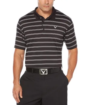 Big & Tall Opti-Dri Striped Polo