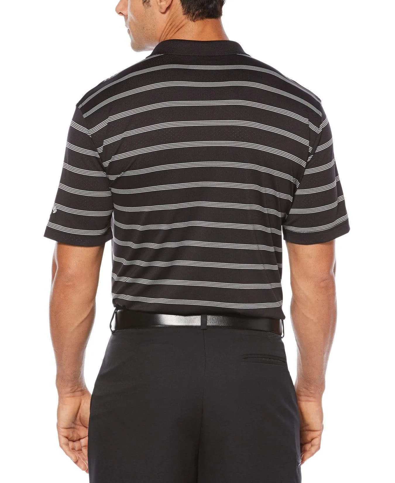 Big & Tall Opti-Dri Striped Polo