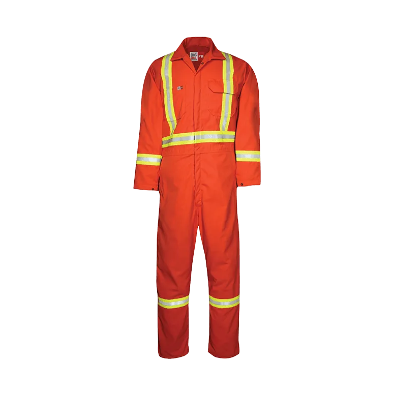 BIG BILL Ultra Soft Work High Visibility Unlined Coveralls - 1325US7